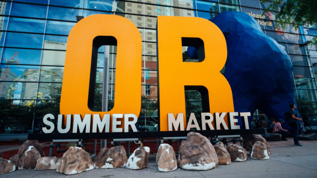 Summer Market Sign